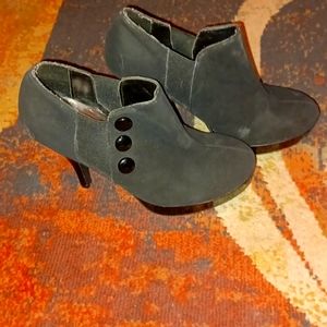 Unlisted by Kenneth Cole black booties